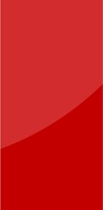 Zenolite Acrylic Kitchen Splashback Panel - 1220 x 1000 x 4mm - Red