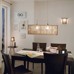 EGLO Sendero Maple Wood Pendant Light