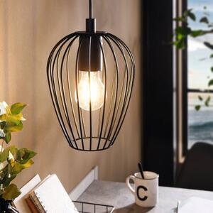 EGLO Newtown Vintage Caged Hanging Pendant Light