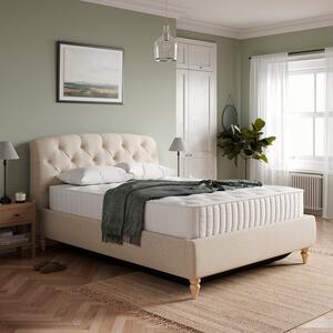 Ariana Woven Fabric Ottoman Bed
