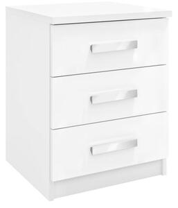 Sudbury 3 Drawer Bedside Table