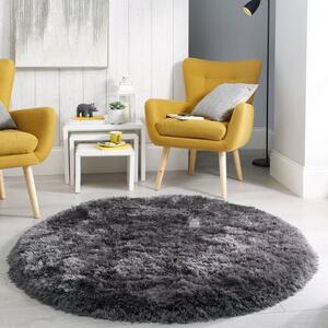 Jewel Shaggy Round Rug