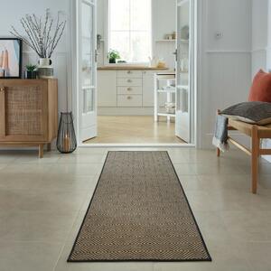 Diamond Jute Border Runner