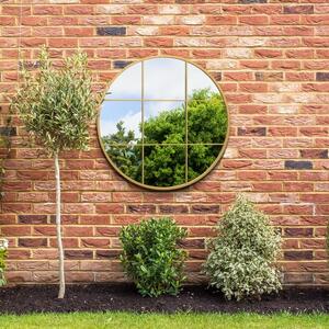 Circulus Window Round Indoor Outdoor Wall Mirror