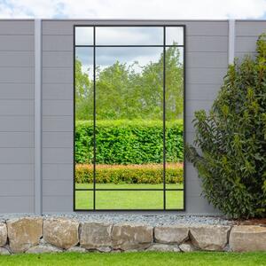 Penestra Modern Rectangle Indoor Outdoor Full Length Wall Mirror