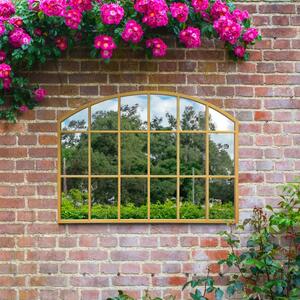 Arcus Window Arched Indoor Outdoor Wall Mirror