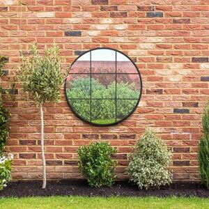 Circulus Window Round Indoor Outdoor Wall Mirror