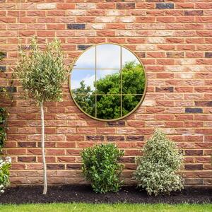 Circulus Window Round Indoor Outdoor Wall Mirror