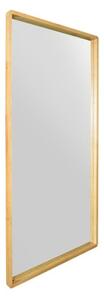 Naturalis Solid Oak Rectangle Full Length Wall Mirror