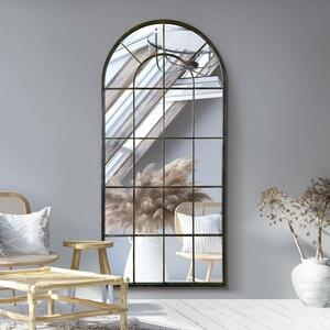 Arcus Window Arched Full Length Wall Mirror