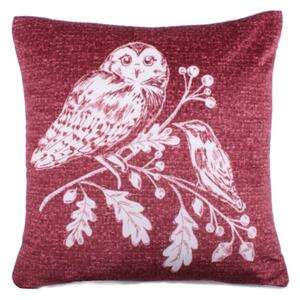 Lodge Woodland Owls Cushion