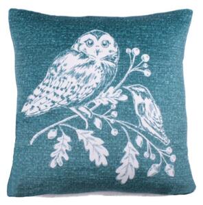 Lodge Woodland Owls Cushion