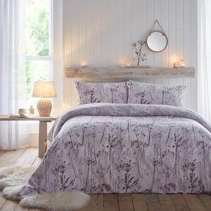 Drift Home Azalea Damson Duvet Cover and Pillowcase Set