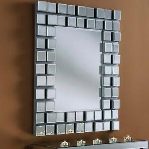 Yearn Block Mirror Silver Silver