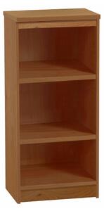 Small Office Mid Height Bookcase, English Oak
