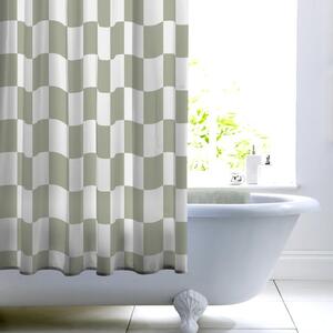 Checkerboard Shower Curtain