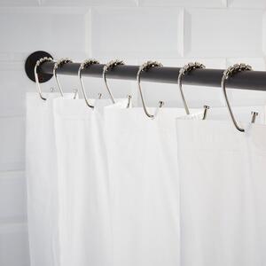 Pack of 12 Open Shower Curtain Rings