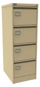 Silverline Executive 4 Drawer Filing Cabinets, Beige