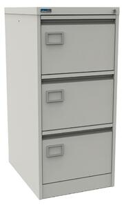 Silverline Executive 3 Drawer Filing Cabinets, Traffic White