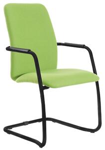 Fairlie Full Back Chair With Cantilever Frame, Striated