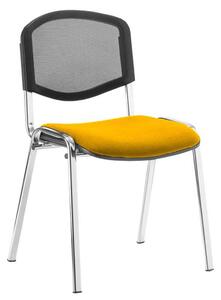 ISO Chrome Frame Mesh Back Conference Chair (Senna Yellow), Senna Yellow
