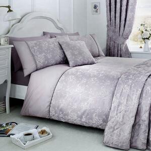 Dreams n Drapes Woven Jasmine Duvet Cover and Pillowcase Set