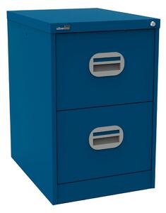 Silverline Kontrax 2 Drawer Filing Cabinet, Blue