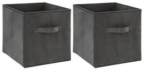 Mix and Modul Set of 2 Velvet Cube Storage Boxes