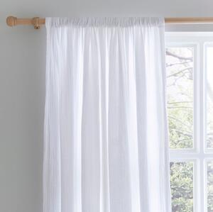 Cotton Muslin Eyelet Curtains