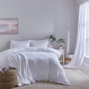 Cotton Muslin Duvet Cover and Pillowcase Set