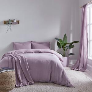 Cotton Muslin Duvet Cover and Pillowcase Set