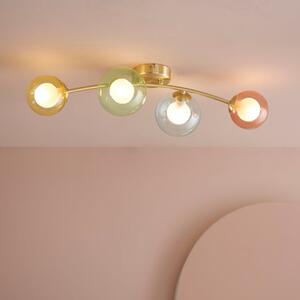 Eliza 4 Light Semi Flush Ceiling Light
