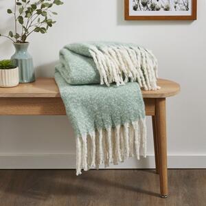 Faux Mohair Throw Blanket 130cm x 180cm