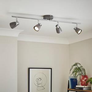 Alto 4 Light Semi Flush Spotlight Bar