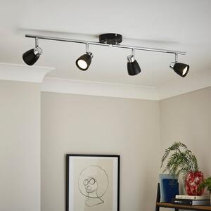 Alto 4 Light Semi Flush Spotlight Bar