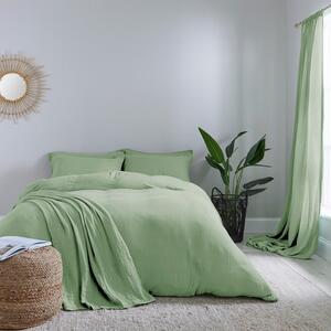 Cotton Muslin Duvet Cover and Pillowcase Set