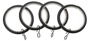 Universal Pack of 4 19mm Curtain Rings