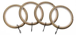 Universal Pack of 4 19mm Curtain Rings