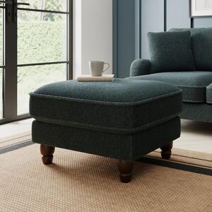 Beatrice Chunky Soft Chenille Footstool