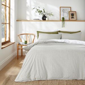 Fairford Ticking Stripe Duvet Cover & Pillowcase Set