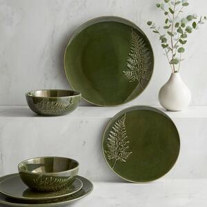 Churchgate Embossed Fern 12 Piece Dinner Set