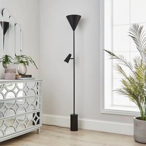 Heidi Industrial 2 Light Metal Floor Lamp