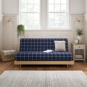 Mito Window Pane Check Double Futon