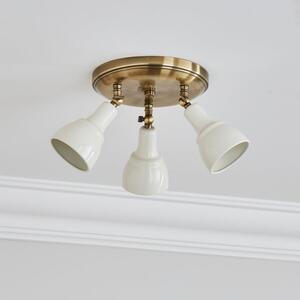 Wybridge 3 Light Semi Flush Spotlight