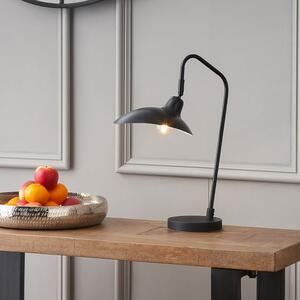 Toulon Matt Black Task Table Lamp