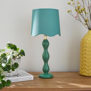 Elsie Tall Scalloped Table Lamp