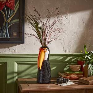 Toucan Ceramic Vase