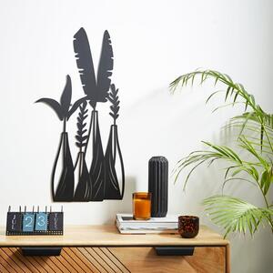 Pampas Vase Metal Wall Art