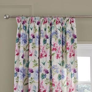 Summer Bloom Pencil Pleat Curtains