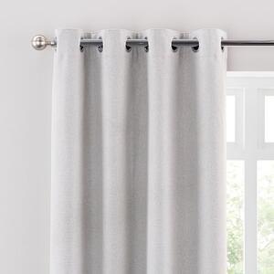 Luna Brushed Ultra Blackout Eyelet Curtains